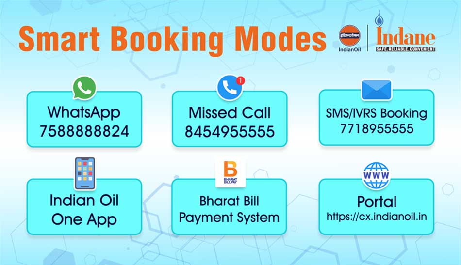 Indane Gas Booking Number