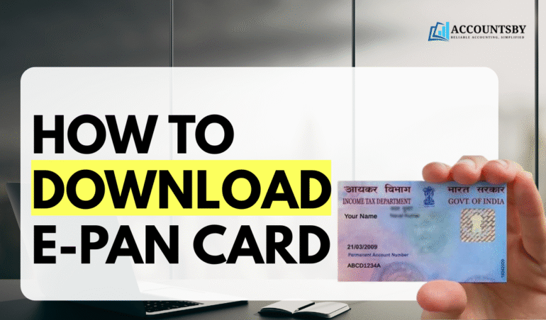 How to Download Your e-PAN Card