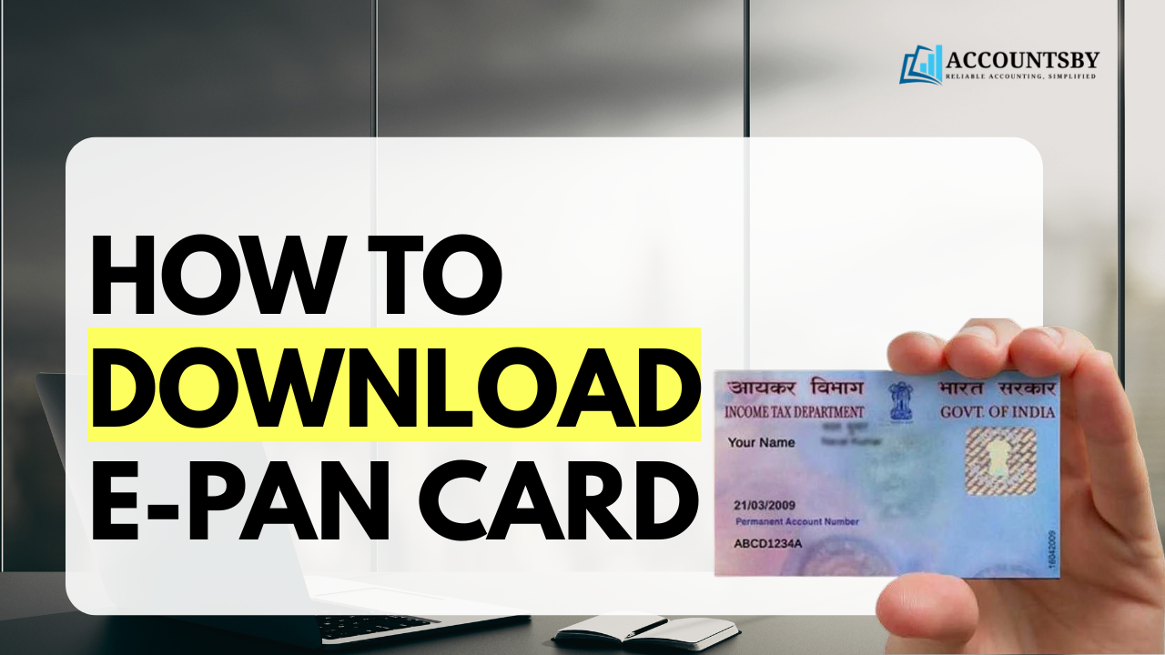 How to Download Your e-PAN Card