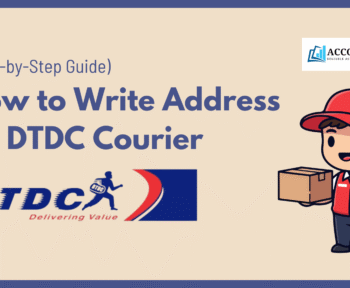 How to Write Address on DTDC Courier